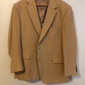 Jos A Bank 100% camel hair beige sport coat